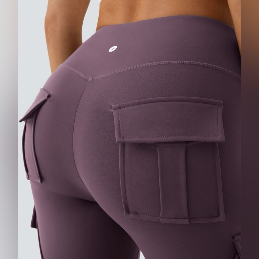 Halara High Waisted Cargo Pocket Skinny Yoga Legging XS(0/2) - Picture 3 of 5